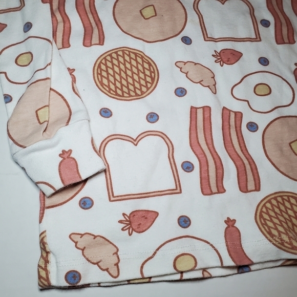 Monica + Andy Breakfast 8 Pajama Top - Picture 2 of 6